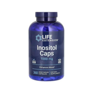 Вітамін Life Extension Інозитол, 1000 мг, Inositol, 360 вегетаріанських капсул (LEX-16743)