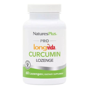 Вітамінно-мінеральний комплекс Natures Plus Куркумін, 500 мг, Pro Longvida Curcumin, 60 льодяників (NTP49611)