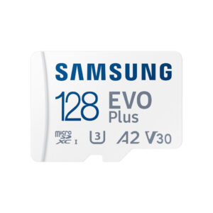 Карта пам'яті Samsung 128GB microSD class 10 UHS-I U3 V30 A2 EVO Plus (MB-MC128SA/EU)
