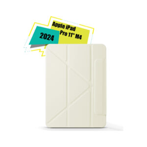 Чохол до планшета BeCover Ultra Slim Origami Magnetic Apple iPad Pro 11" M4 2024 Beige (712961)