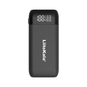 Зарядний пристрій для акумуляторів Liitokala 2 Slots, w func. Powerbank/PD/QC, USB/Type-C, LED disp, 18650/21700 (Lii-MP2)