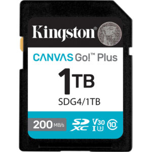 Карта пам'яті Kingston 1TB SDXC сlass 10 UHS-I U3 V30 Canvas Go Plus G4 (SDG4/1TB)