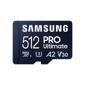 Карта пам'яті Samsung 512GB microSDXC class 10 UHS-I U3 V30 A2 Pro Ultimate (MB-MY512SA/WW)