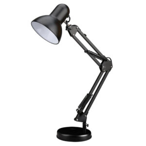 Настільна лампа Євросвітло Ridy-027 E27 чорна