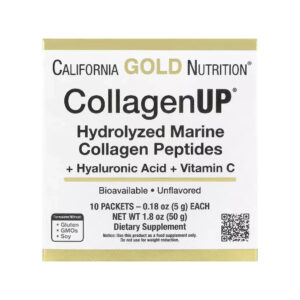 Вітамінно-мінеральний комплекс California Gold Nutrition Морський гідролізований Колаген + Гіалуронова кисло (CGN-01344)