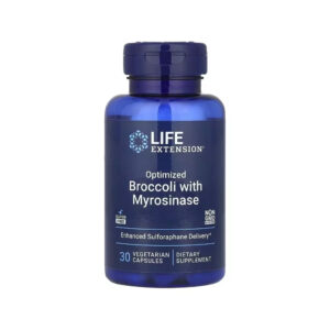Вітамінно-мінеральний комплекс Life Extension Брокколі з мірозиназу, Optimized Broccoli and Myrosinase, 30 вегетаріа (LEX-23683)