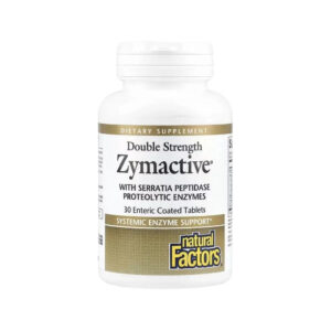 Вітамінно-мінеральний комплекс Natural Factors Ферменти подвійної концентрації, Zymactive, Double Strength, 30 табле (NFS-01752)