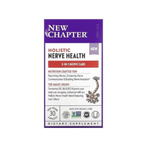 Вітамінно-мінеральний комплекс New Chapter Здоров'я нервової системи, Holistic Nerve Health, 30 капсул (NCR-90366)