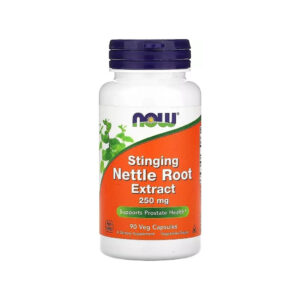 Трави Now Foods Кропива, екстракт кореня, 250 мг, Stinging Nettle Root Extract, 90 вегет (NOW-04719)