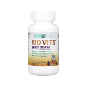 Мультивітамін Now Foods Мультивітаміни та мінерали для дітей, смак винограду, Kid (NOW-03873)