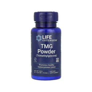 Вітамінно-мінеральний комплекс Source Naturals Триметилгліцин, ТМГ, 500 мг, TMG Powder (Trimethylglycine), Life Extension, 50 г (LEX-34905)