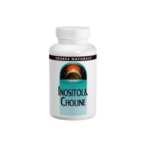 Вітамінно-мінеральний комплекс Source Naturals Інозитол (В8) & Холін (В4), 800 мг, 100 таблеток (SNS-00492)