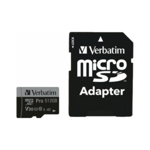 Карта пам'яті Verbatim 512GB microSDXC class 10 UHS-III PRO (47046)
