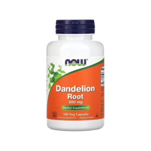 Вітамінно-мінеральний комплекс Now Foods Кульбаба, екстракт кореня, 500 мг, Dandelion Root, 100 вегетаріан. (NF4645)