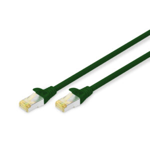 Патч-корд 20м, CAT 6a S-FTP, AWG 26/7, Cu, LSZH, green Digitus (DK-1644-A-200/G)