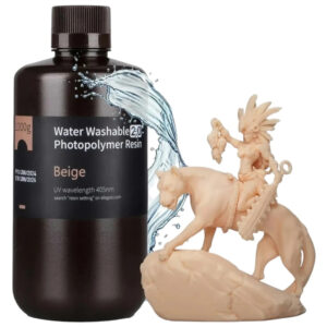 Фотополімерна смола ELEGOO Resin, Water Washable, 2.0 1кг, beige (50.103.0201)