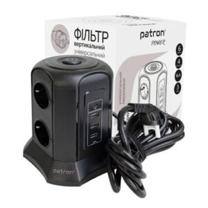 Мережевий фільтр живлення Patron SP-1663-USBT
