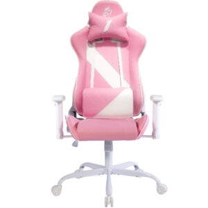 Крісло ігрове 1stPlayer S02 Pink-White